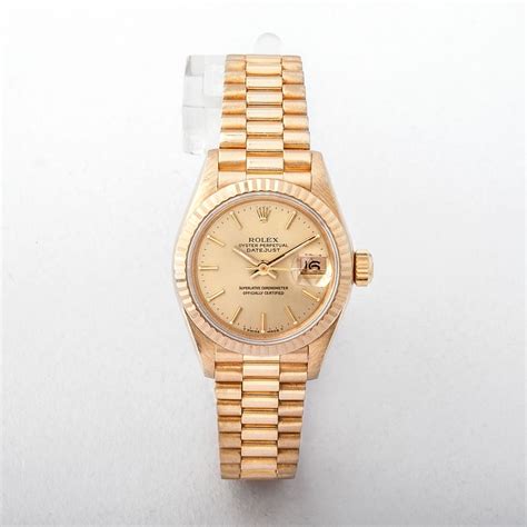 rolex presidential date just|Rolex Datejust with president bracelet.